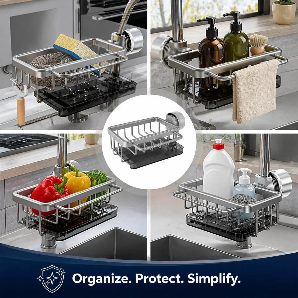 Sinkora™ — Transform Your Sink Into a Peaceful, Clutter-Free Oasis