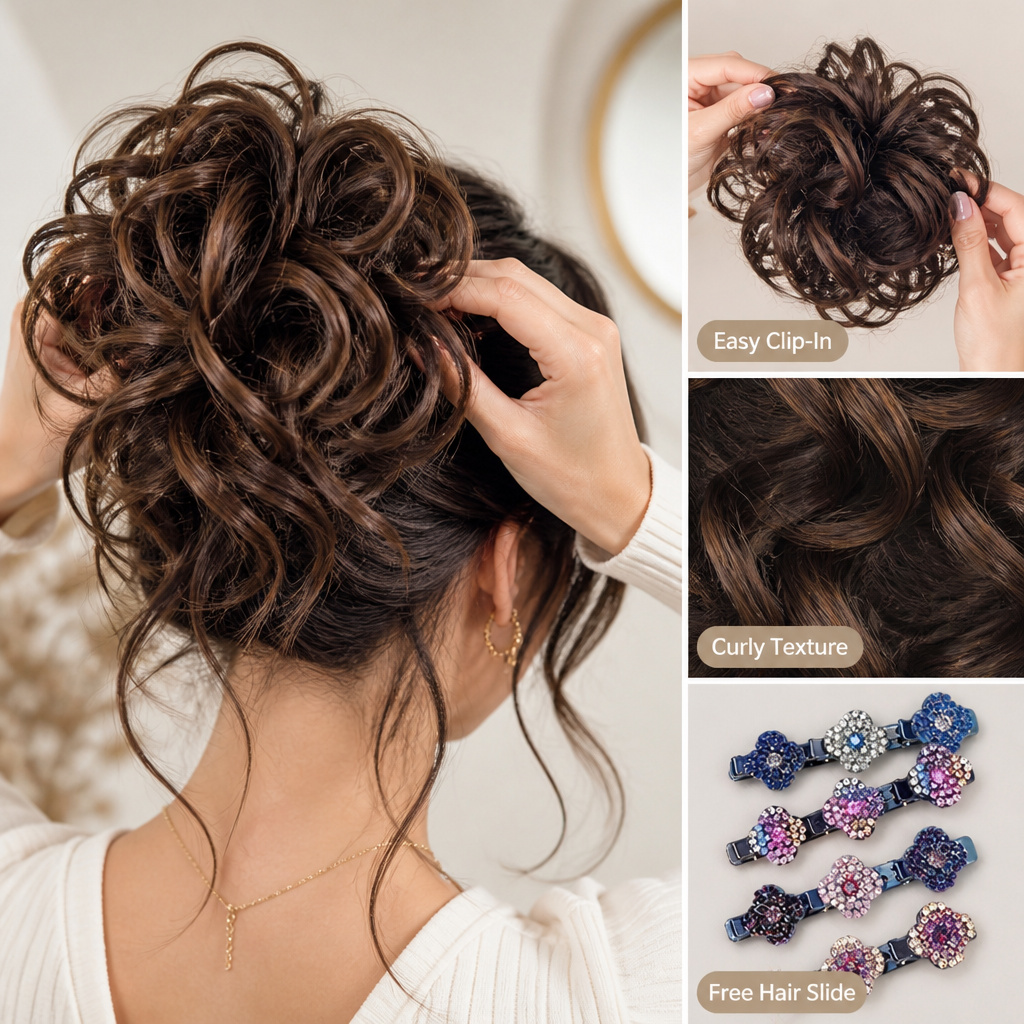 VoluTress™ — Instantly Boost Your Confidence with Lush, Effortless Volume