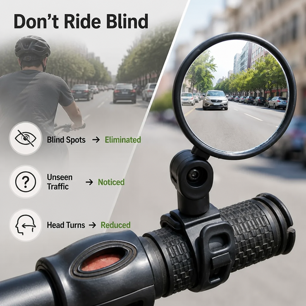 Rydvexa™ — Own Every Ride with Crystal-Clear, Rock-Solid Rear Vision
