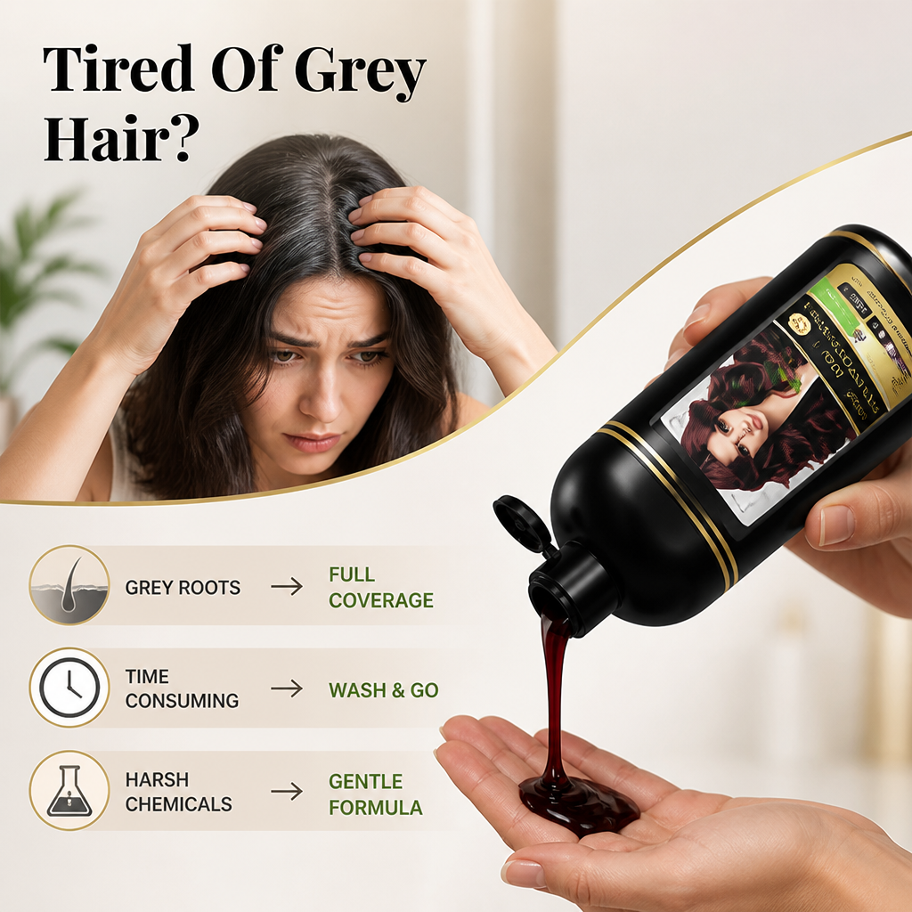 ViviShade™ — Erase Grey Instantly and Reveal Your Youthful, Vibrant Hair Every Wash