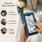 LumiTote™ — Stay Effortlessly Connected and Clutter-Free All Day Long