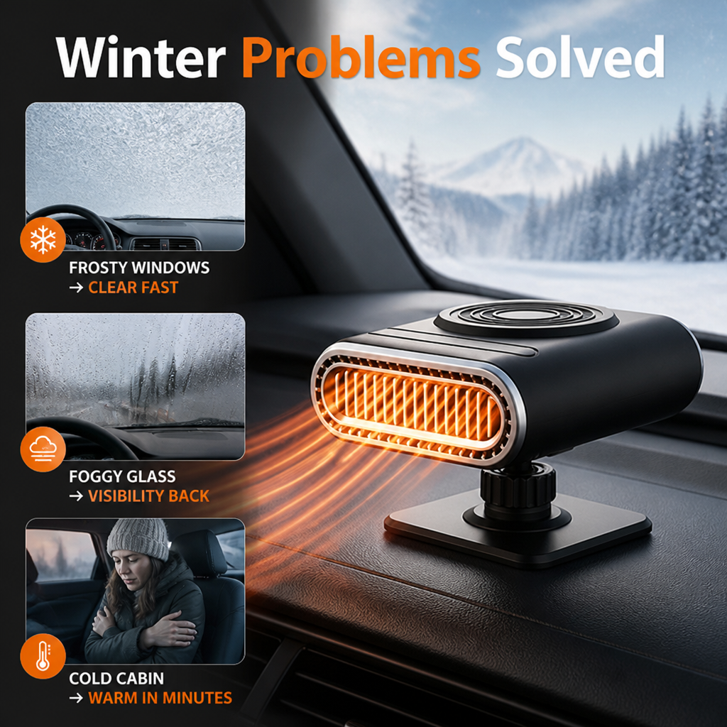 DefrostDash™ — Feel the Instant Warmth That Melts Frost and Turns Your Car Into a Cozy Haven