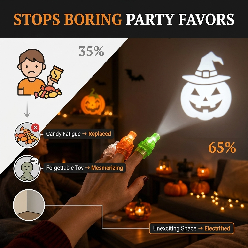 GlowGhoul™ — Turn Every Finger into a Mesmerizing Halloween Light Show
