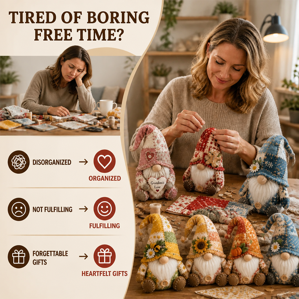 Stitchelly™ — Create Cozy Gnomes That Fill Your Home with Warmth and Smiles