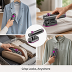 VeloSteem™ — Wrinkle-Free Power That Keeps You Looking Sharp Anytime, Anywhere