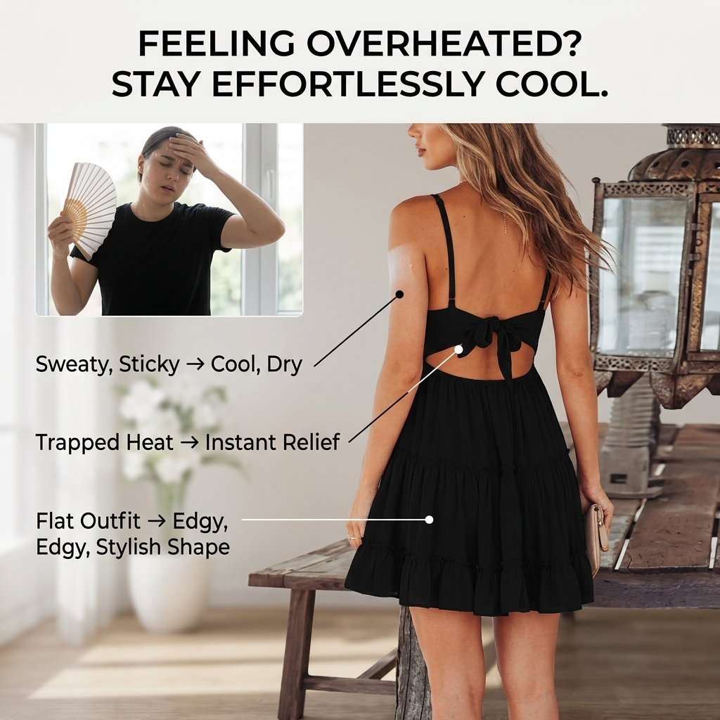 ZephyraLuxe™ Mini Dress — Command Every Room with Effortless Cool Confidence