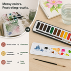 Vibranta™ Watercolor Kit — Ignite Your Creative Spirit with Every Vivid Stroke