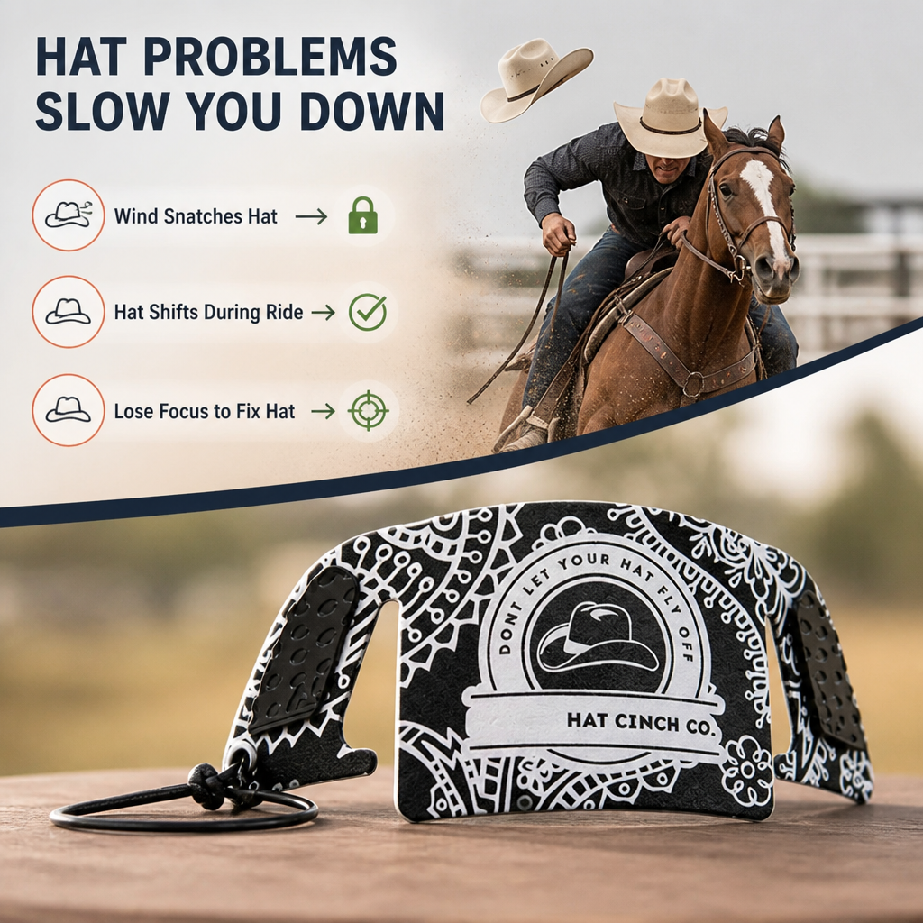 StormStrap™ — Ride Fearless with a Hat That Never Budges