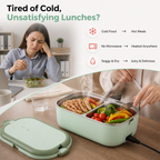 HeatEase™ — Enjoy Every Meal Hot, Fresh, and Full of Flavor Anywhere You Go