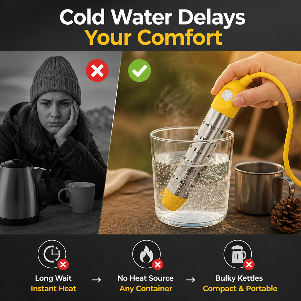 BlazeStream™ Pro — Instant, Safe Heat Wherever Life Takes You