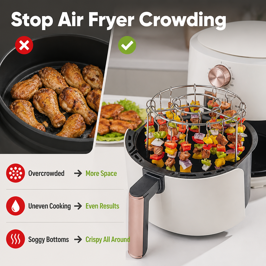 CrispRise™ — Cook More Favorites at Once, With the Crispy Bites You Crave
