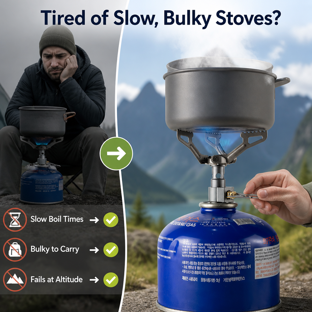 BlazeLite™ — Boil Faster, Roam Further, Conquer Every Adventure