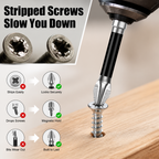 Gripnora™ Magnetic Bits — Command Every Screw with Unmatched Power and Precision