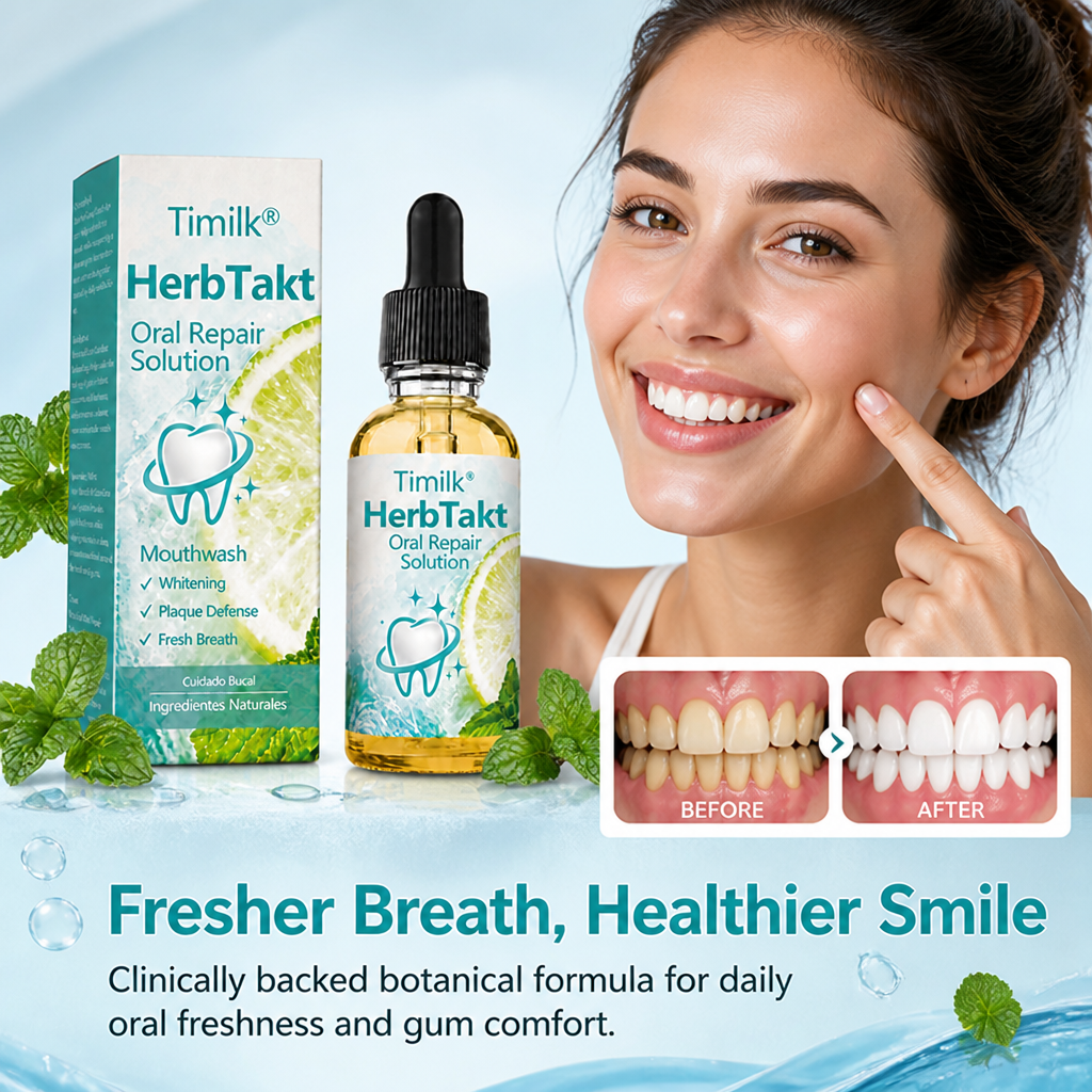 GlaciaMint™ Botanical Oral Repair Drops — Crush Bad Breath and Soothe Gums for Fresh Confidence All Day