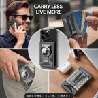 SlimGuard™ Magnetic Wallet — Carry Less, Live More: Ultimate Security and Effortless Style