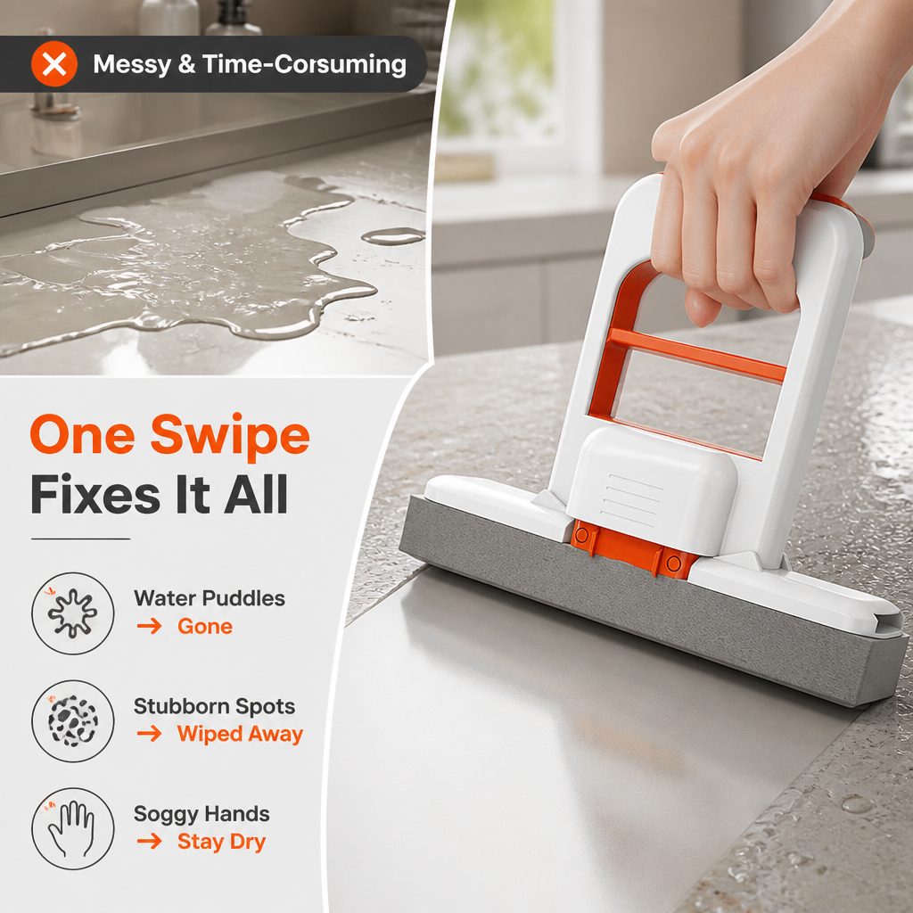 AquaSwipe™ — Effortless Clean Surfaces Without the Mess or the Sweat