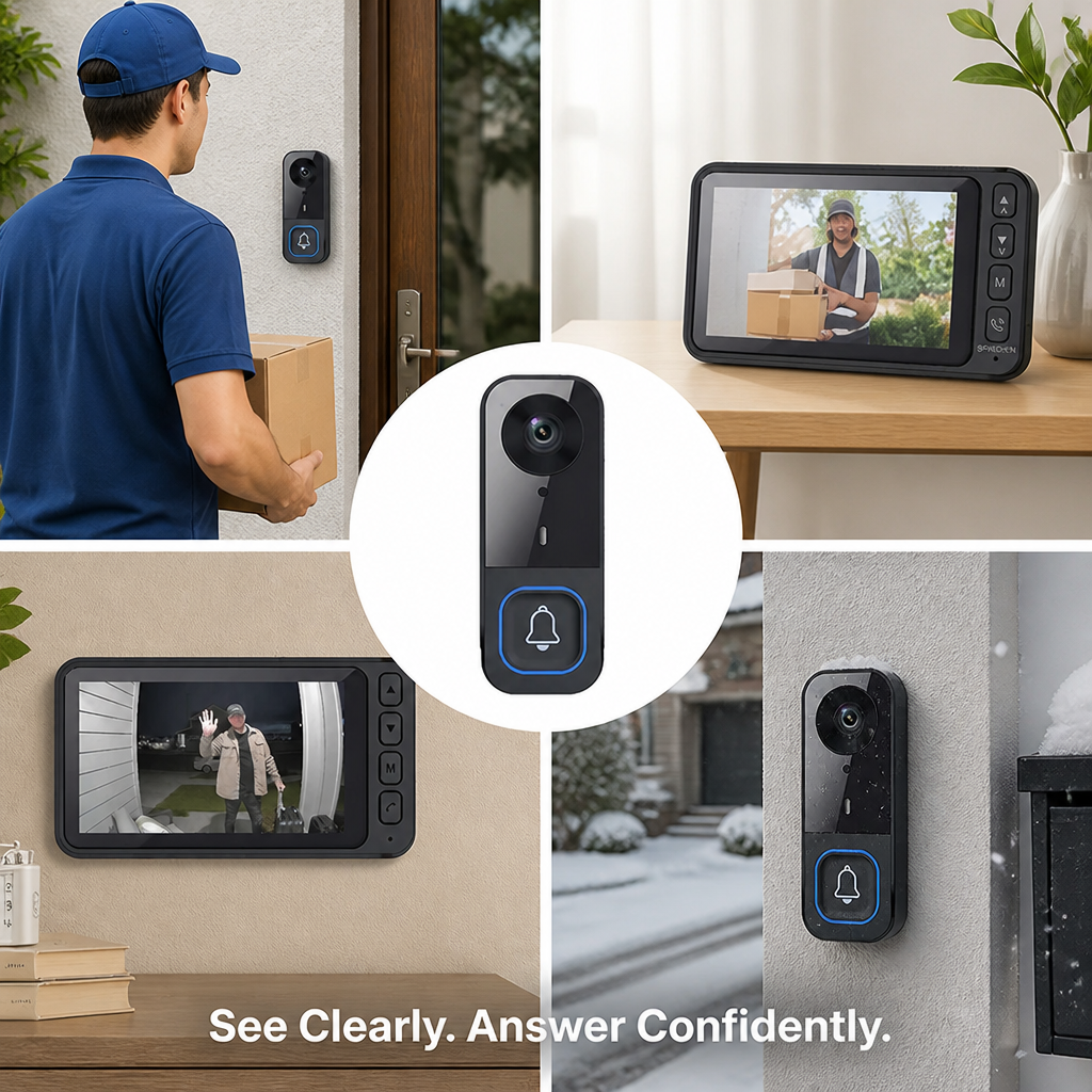 EntryEase™ — See Who’s There and Answer the Door on Your Terms