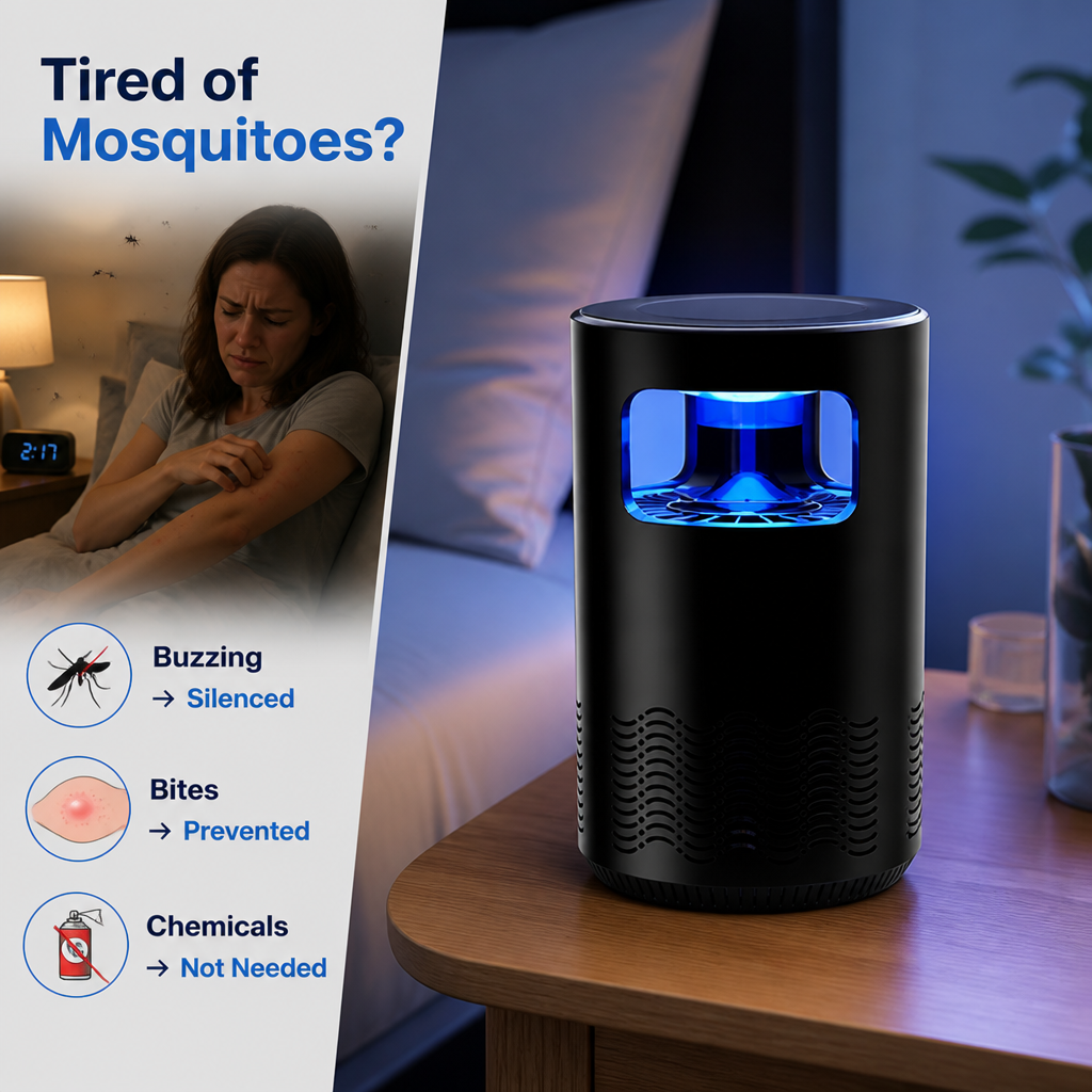 LuminaGuard™ — Take Back Your Nights with Silent, Mosquito-Free Comfort