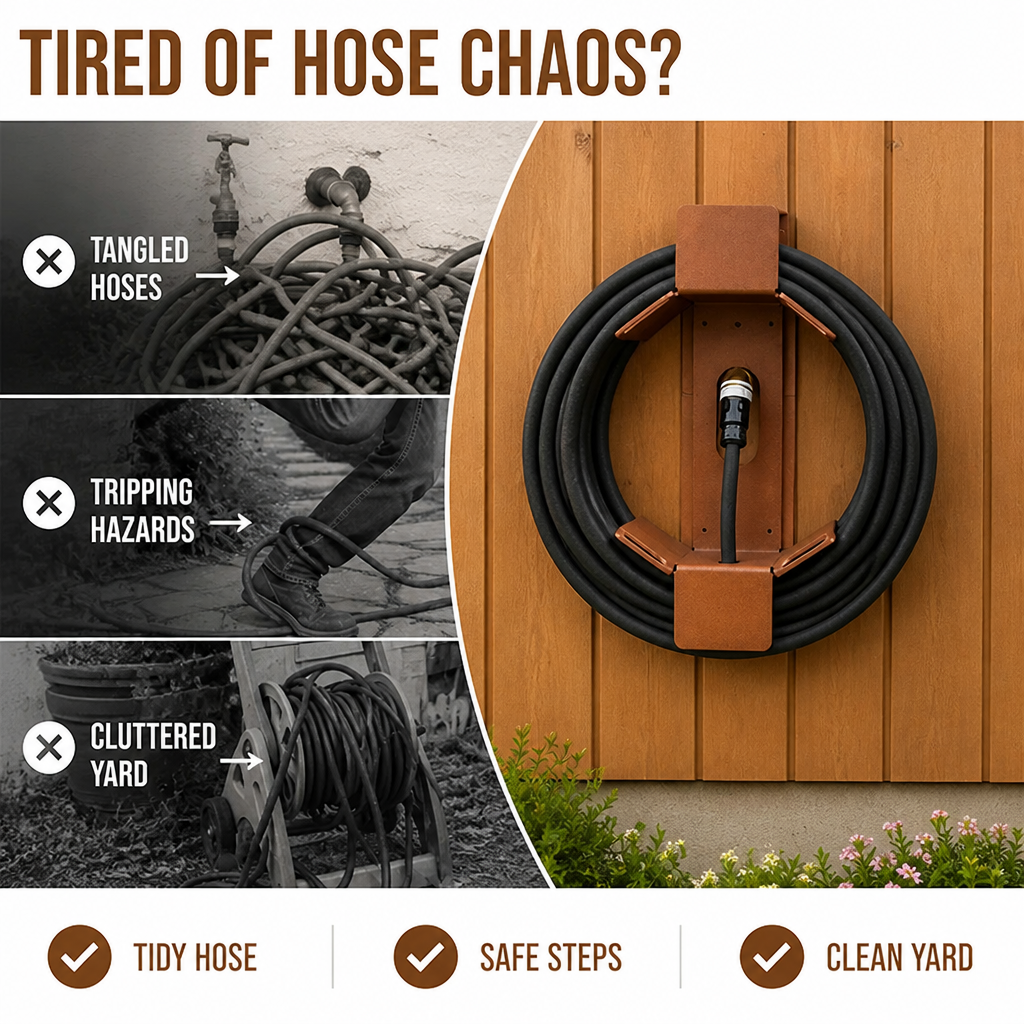 RamoraGrip™ — Transform Your Garden Into a Tangle-Free Oasis of Effortless Watering