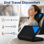 AeroCloud™ Travel Cushion — Experience Cool, Pain-Free Comfort That Keeps You Energized Anywhere