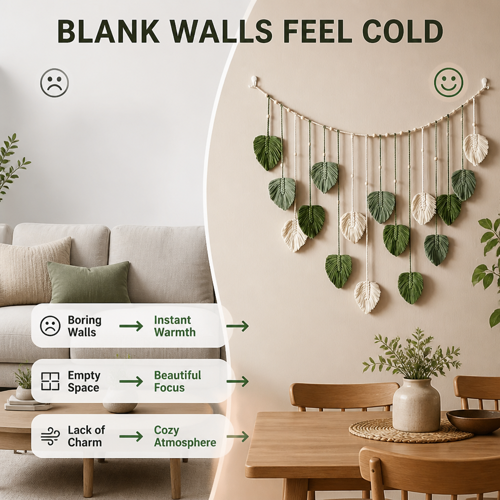 LumaLeaf™ — Wrap Your Walls in Handmade Warmth and Timeless Calm