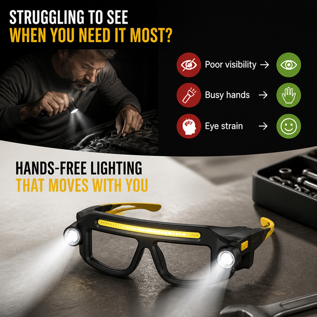 Nivora™ — Illuminate Every Moment with Effortless, Hands-Free Precision
