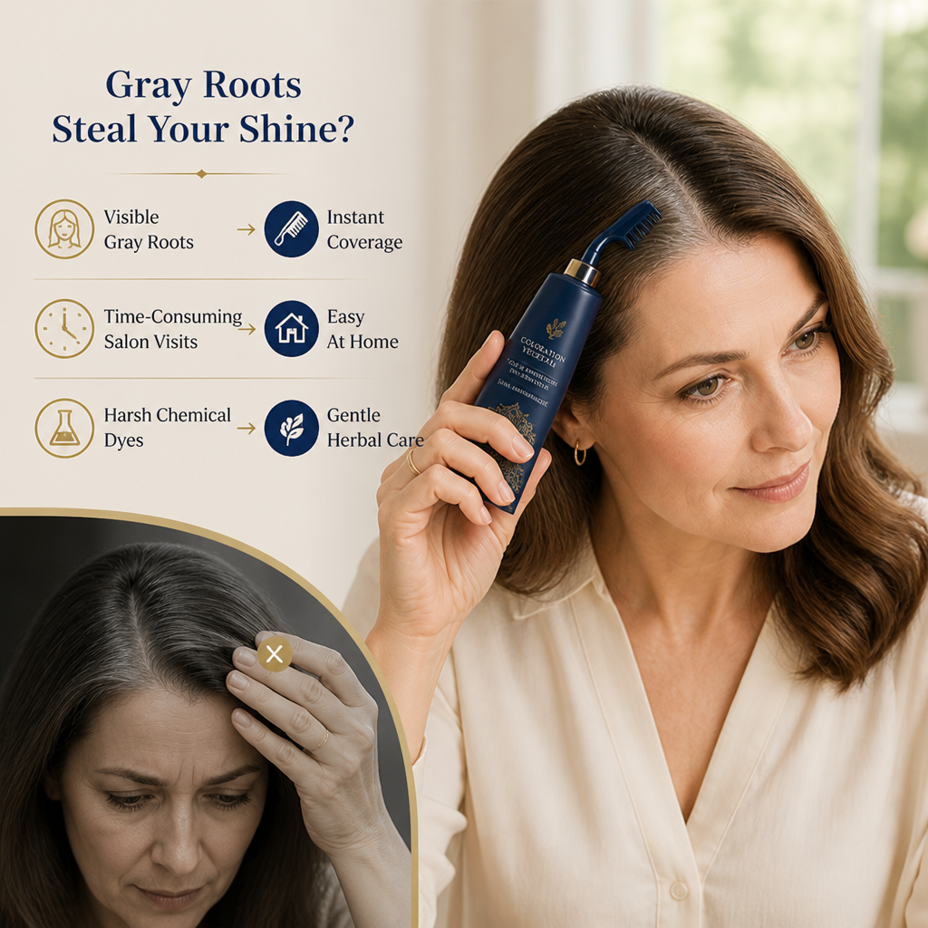 VivaHerb™ Hair Renewal Comb — Instantly Revive Your Youthful, Head-Turning Shine