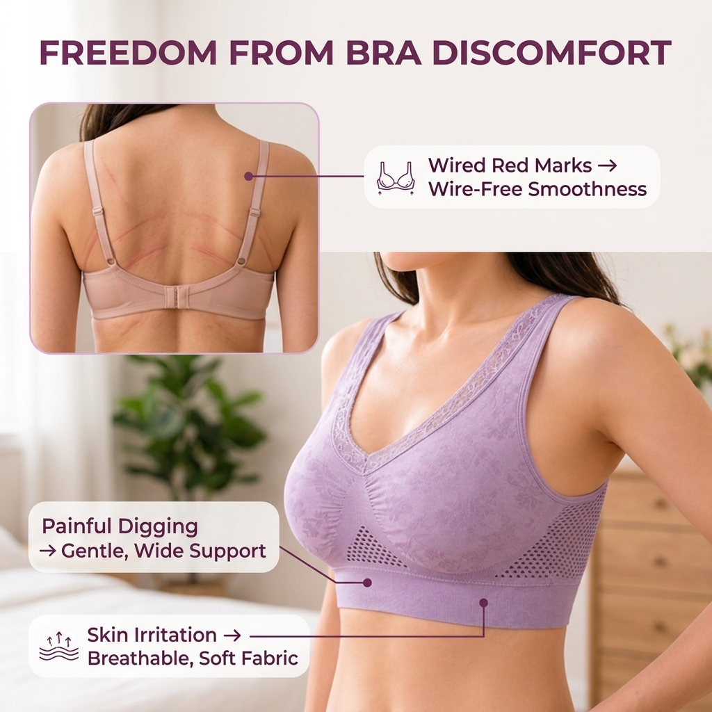 Velurelle™ — Experience All-Day Freedom and Flawless Support Without Wires or Pinching