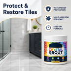 AquaShield™ Tile Grout — Protect and Restore Your Tiles with a Waterproof, Mold-Resistant Shield That Lasts
