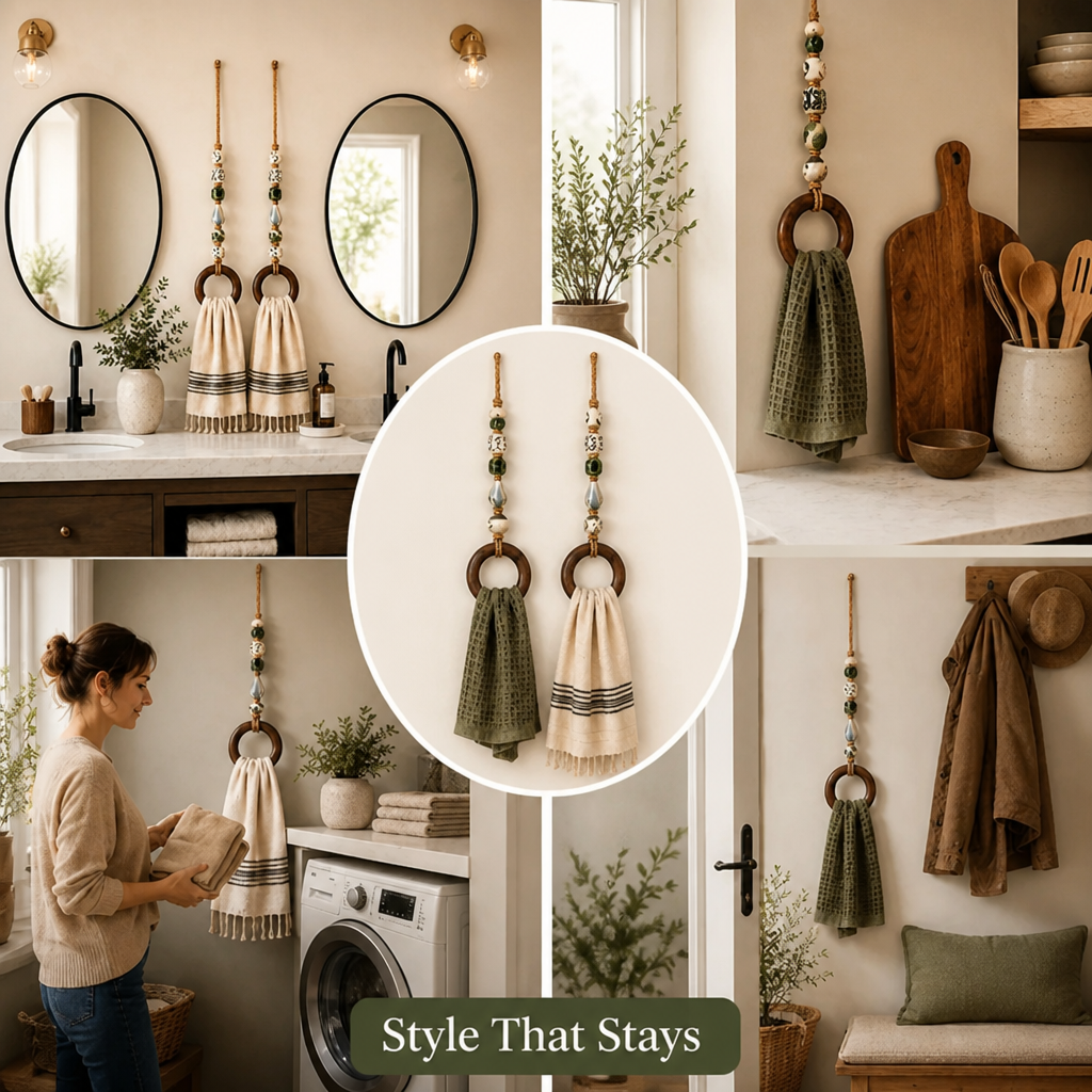 Handwoven Grace™ — Turn Every Towel into a Warm, Inviting Statement of Style