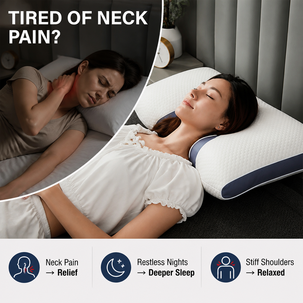 LumaRest™ — Wake Up Pain-Free with Neck Support That Feels Like a Gentle Embrace