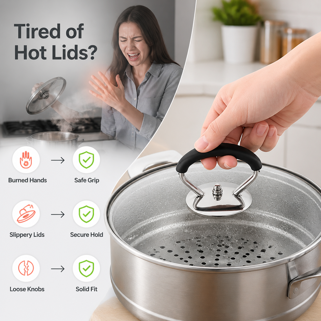 Silipro™ — Grip Hot Lids Fearlessly and Cook with Joy
