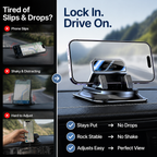 GripNest™ — Lock Your Phone Firmly and Drive with Total Confidence