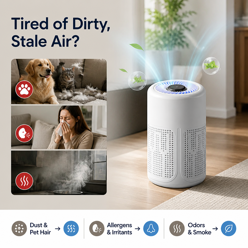PureAirAura™ — Breathe Pure, Feel Energized, and Rest Easy Every Day