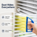 FlexSweep™ — Transform Dusty Blinds into a Fresh, Allergy-Free Haven Instantly