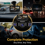 VeloGuard360™ — Drive Fearlessly with Total 360° Night-and-Day Protection