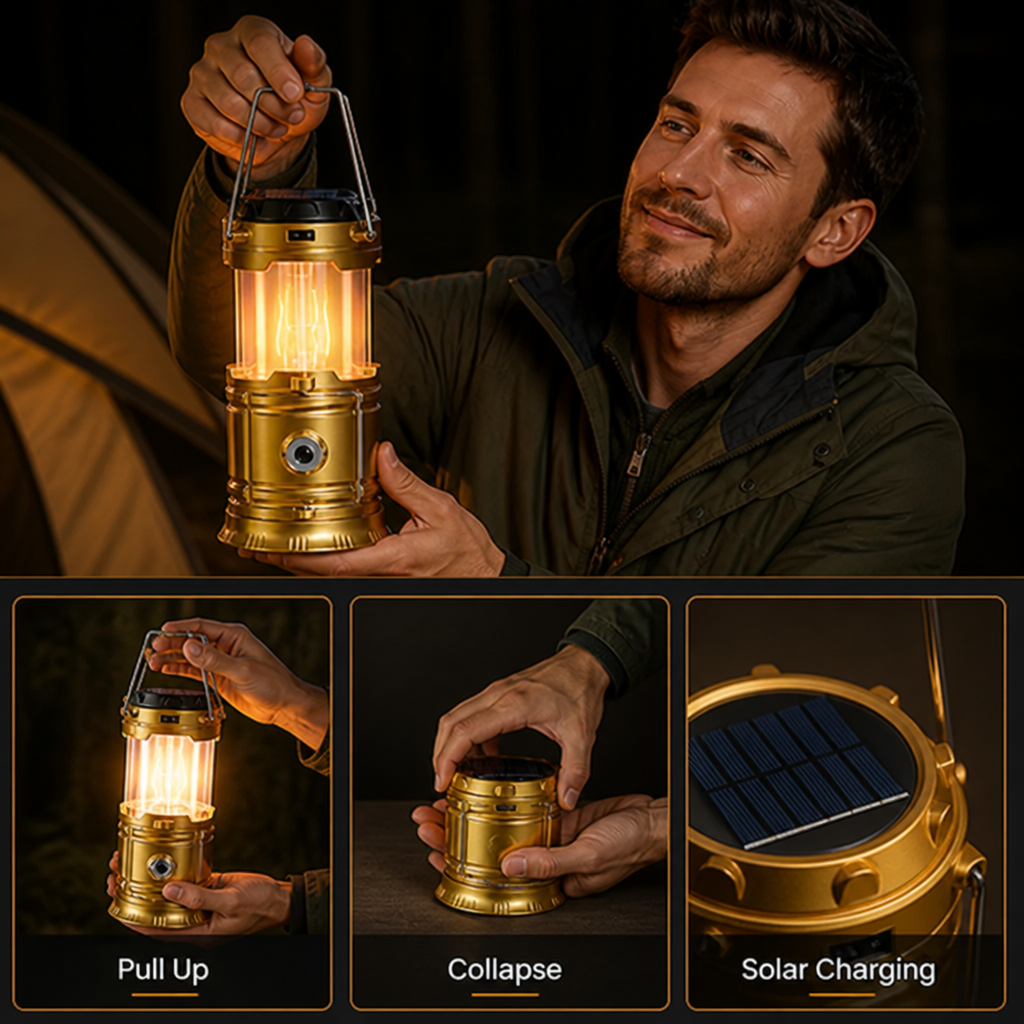 SunLume™ — Keep Your Campsite Bright and Every Night Adventure Easy