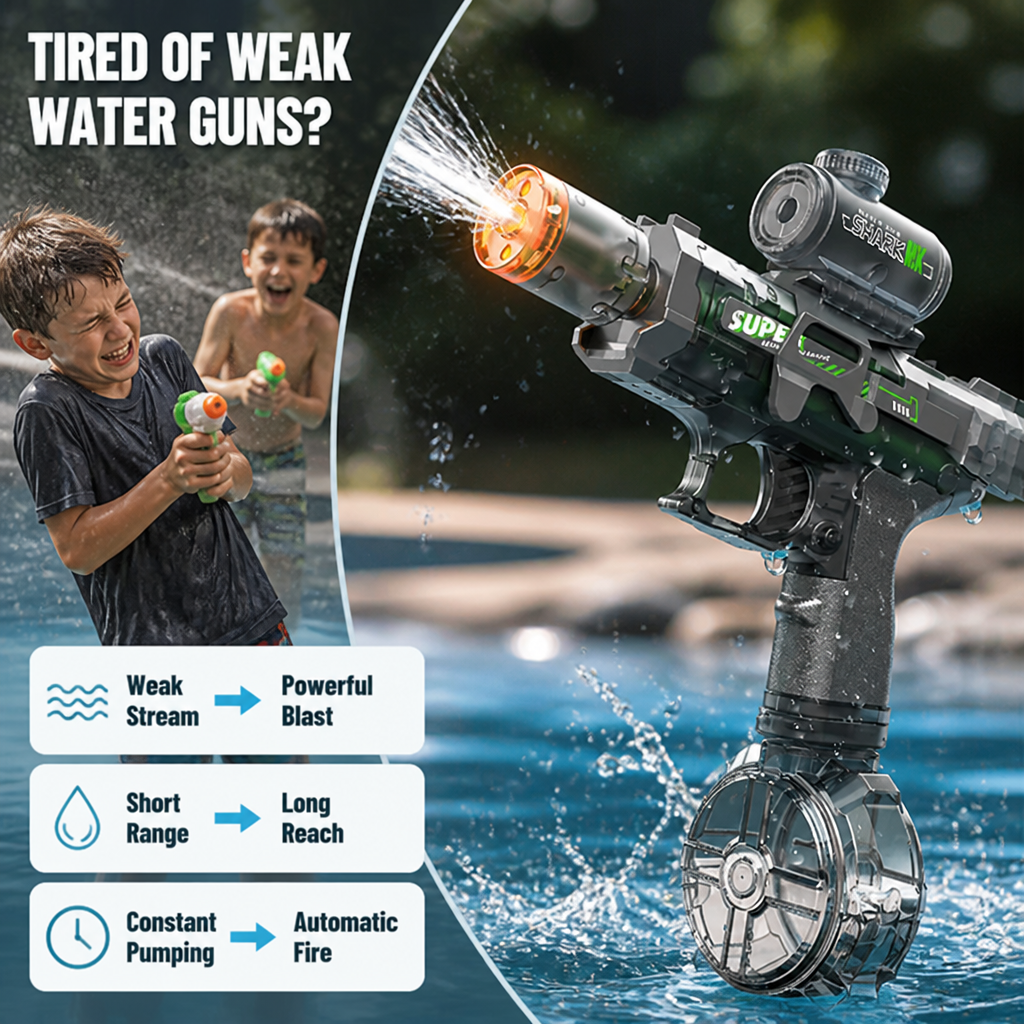 Splashora™ Blaster — Dominate Every Splash with Relentless Power and Electrifying Thrills