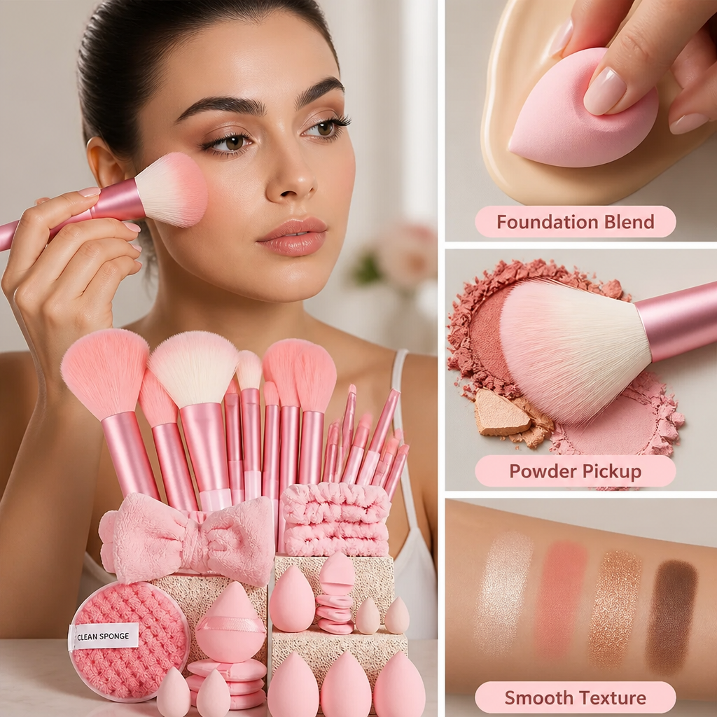 VelouraMuse™ Pro Brush Collection — Unlock Silky, Head-Turning Flawlessness Every Time