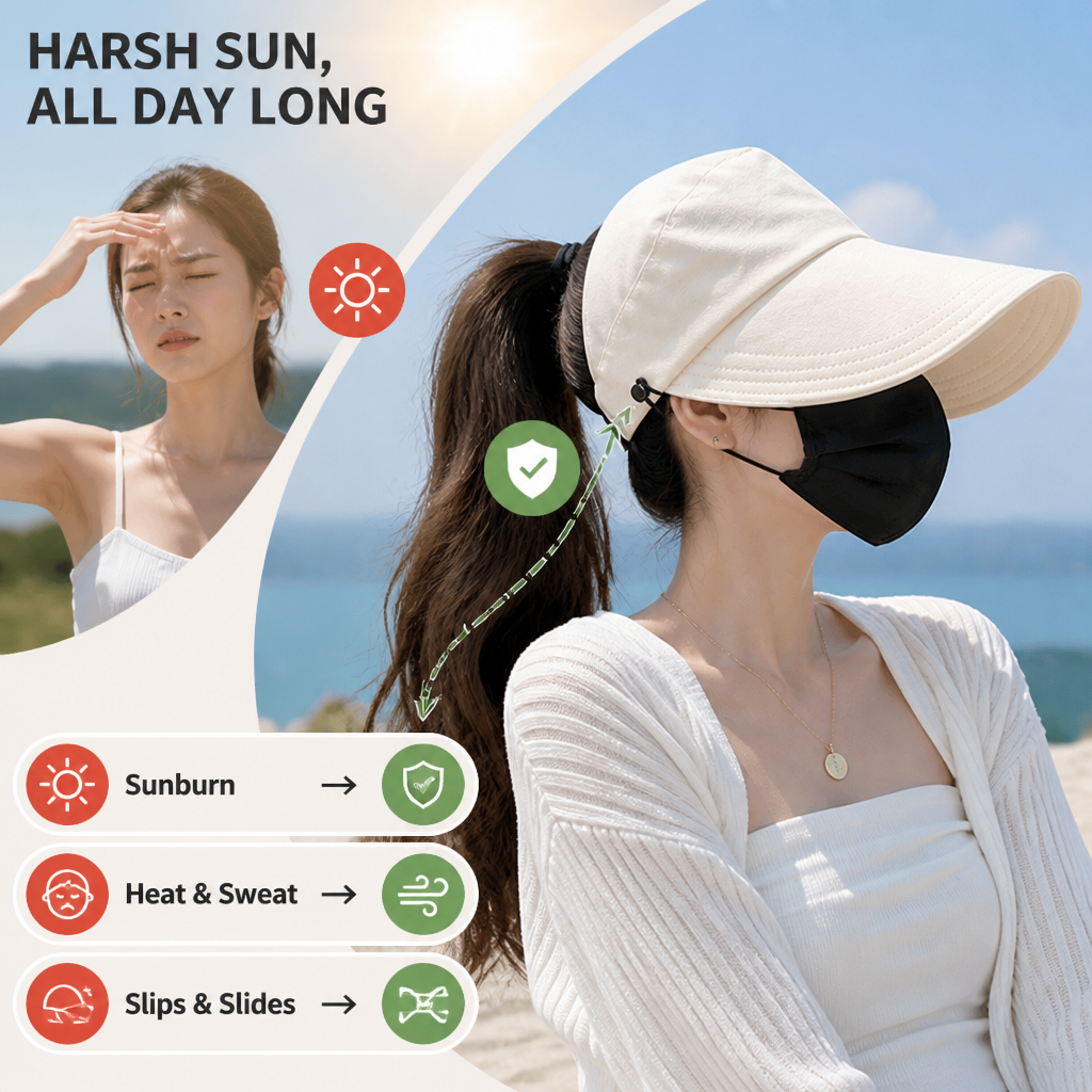 SolaraShade™ — Stay Cool and Protected with Perfect All-Day Comfort