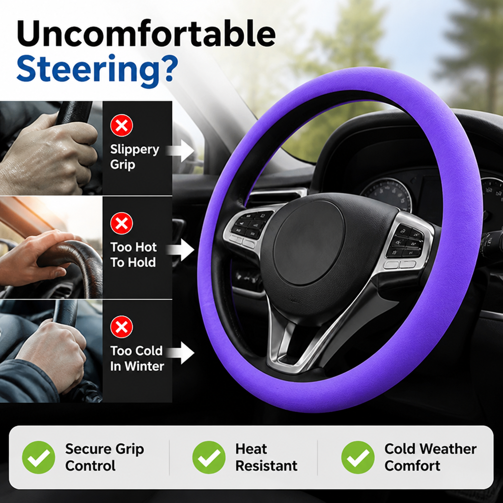WheelHug™ — Enjoy Every Drive with Softer, Safer Steering Comfort