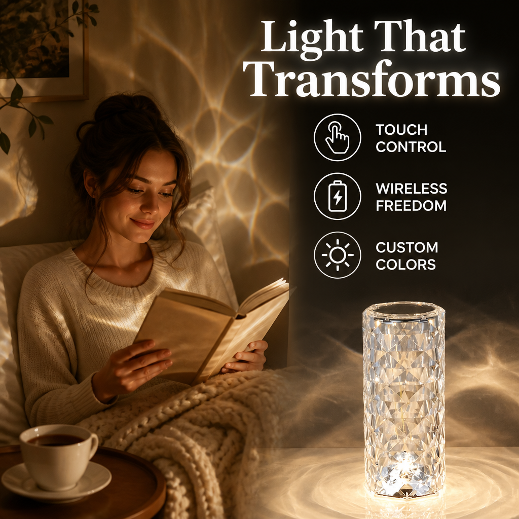 AuraLume™ Prism Lamp — Instantly Transform Any Space into Your Personal Mood Haven