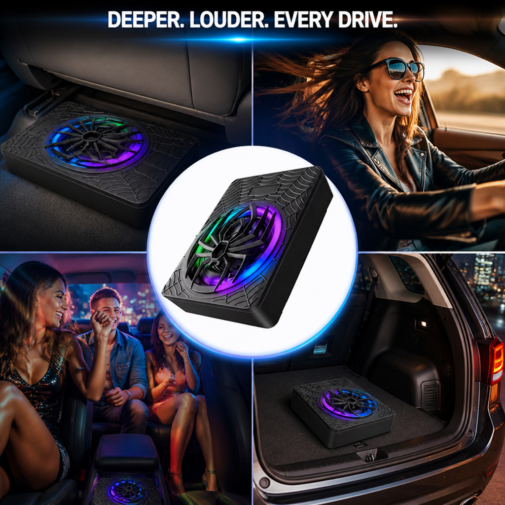 ThunderPulse™ 10-inch Subwoofer — Unleash Heart-Stopping Bass That Transforms Every Drive