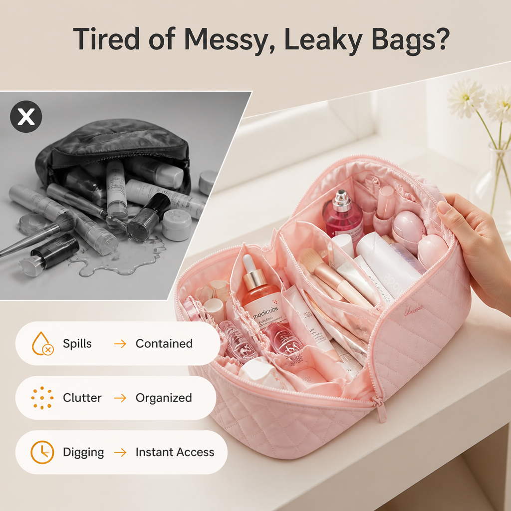 LumaNest™ — Glide Through Your Day with Effortless, Clutter-Free Beauty