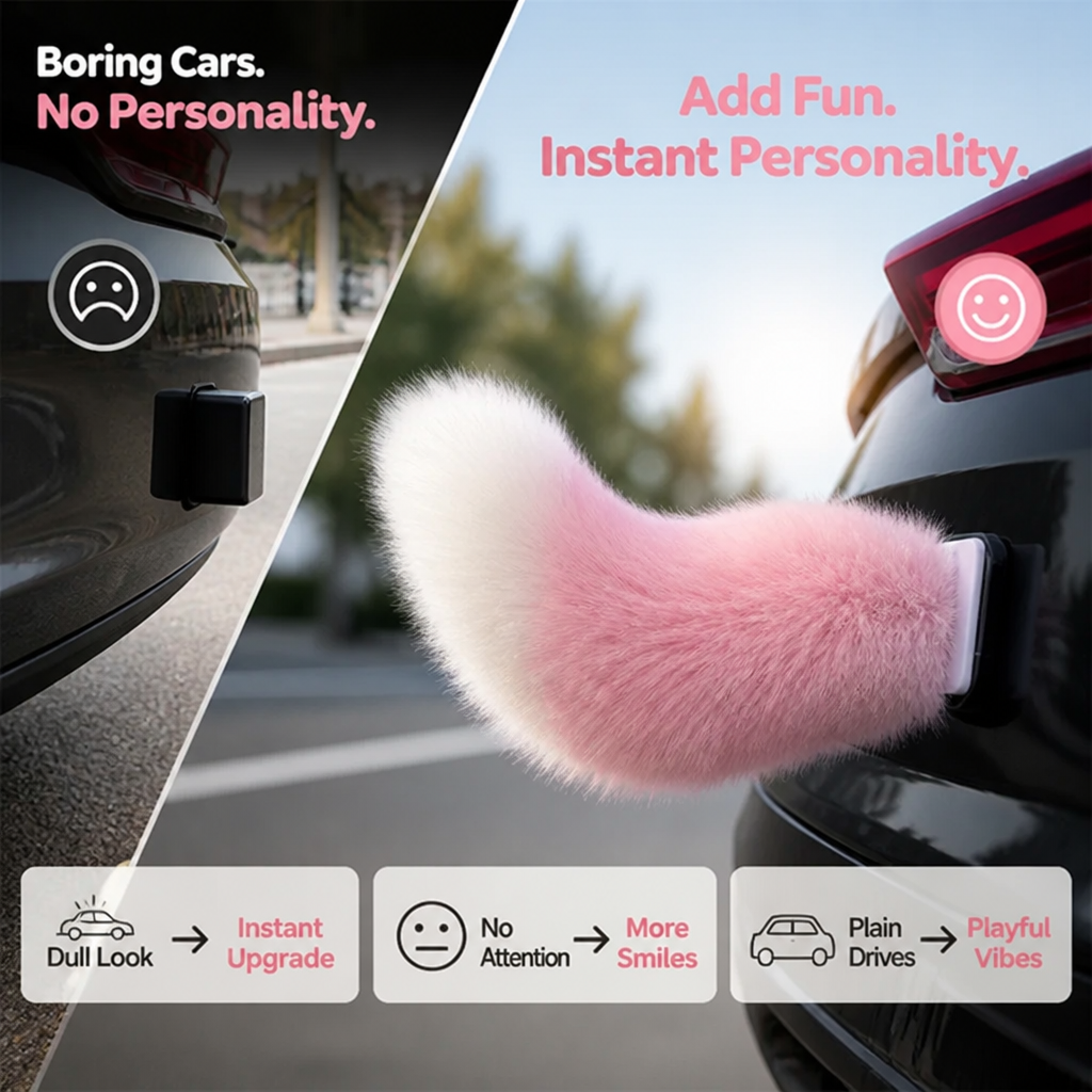 TailJoyMotion™ — Give Every Drive a Playful, Smile-Worthy Twist