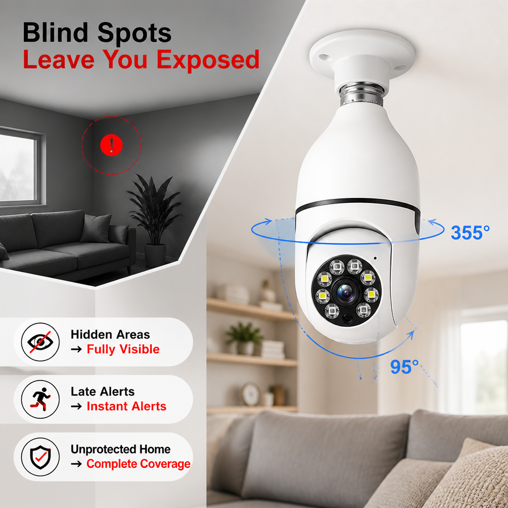 RamoraView™ — Effortless 360° Home Security That Puts You in Control Night and Day