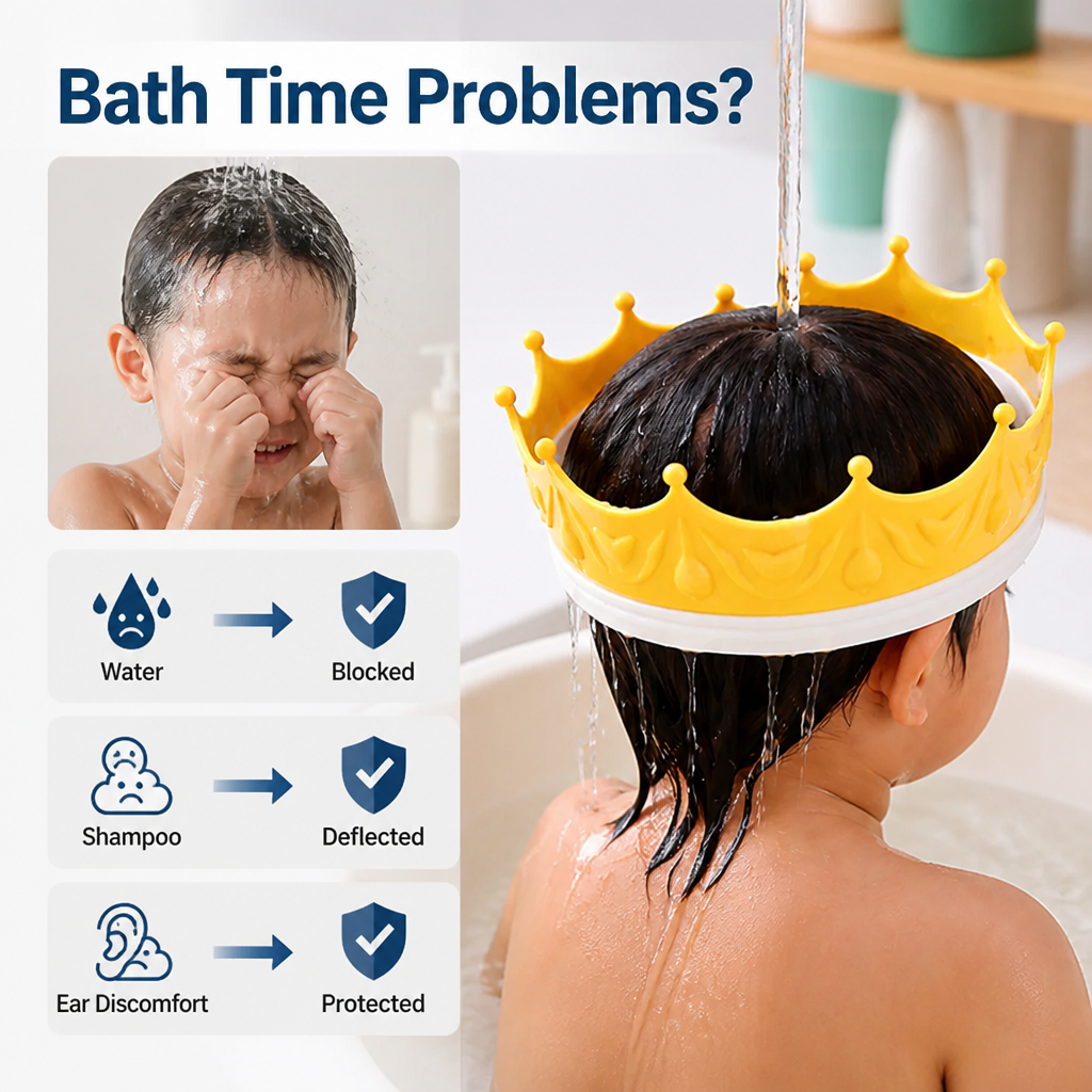 Little Majesty™ — Turn Bath Time Into Your Child’s Favorite, Tear-Free Playtime Royale