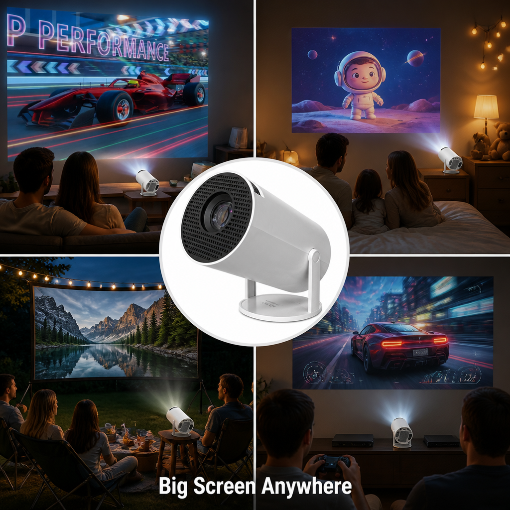 VivaScreen™ — Transform Any Spot Into a Jaw-Dropping 130-Inch Cinema Experience