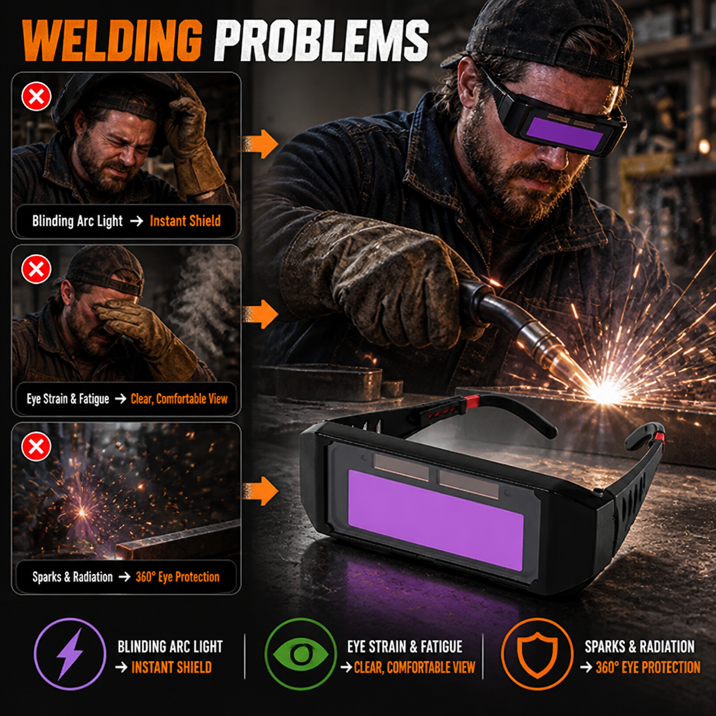 Sparlume™ — See Every Spark Clearly with Instant, Total Eye Protection
