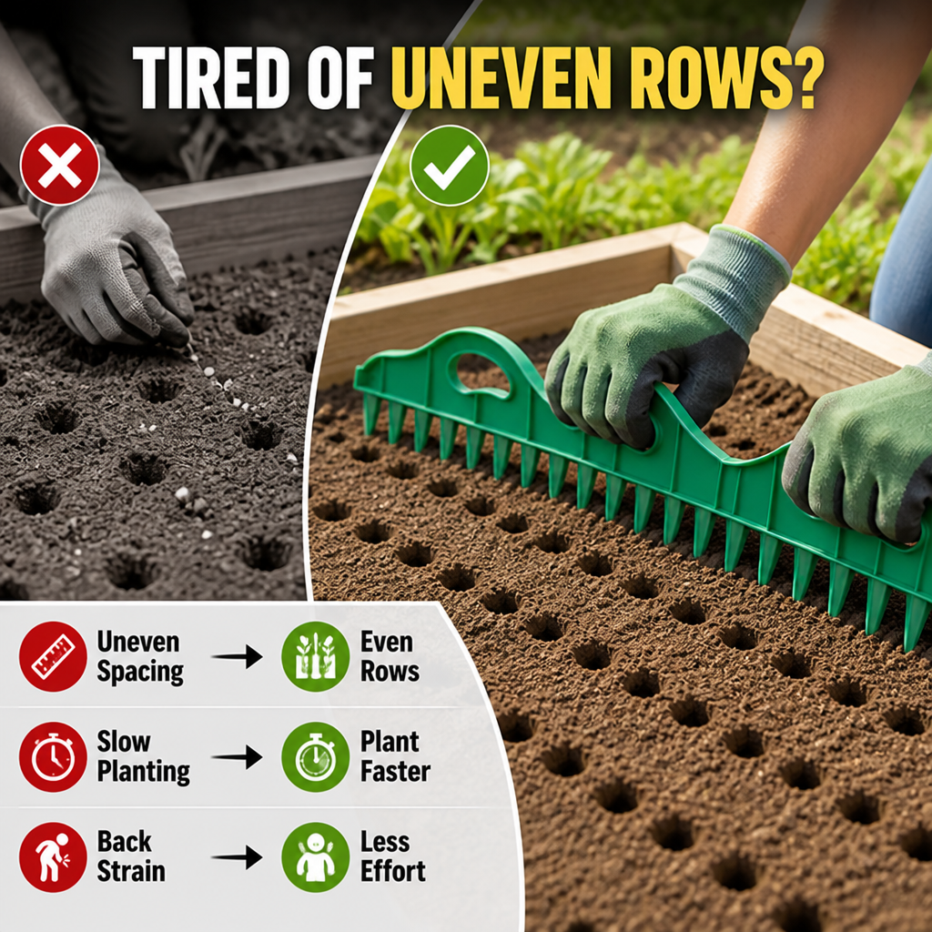 TerraLinePro™ — Instantly Create Flawless Garden Rows and Double Your Planting Speed(2pcs)